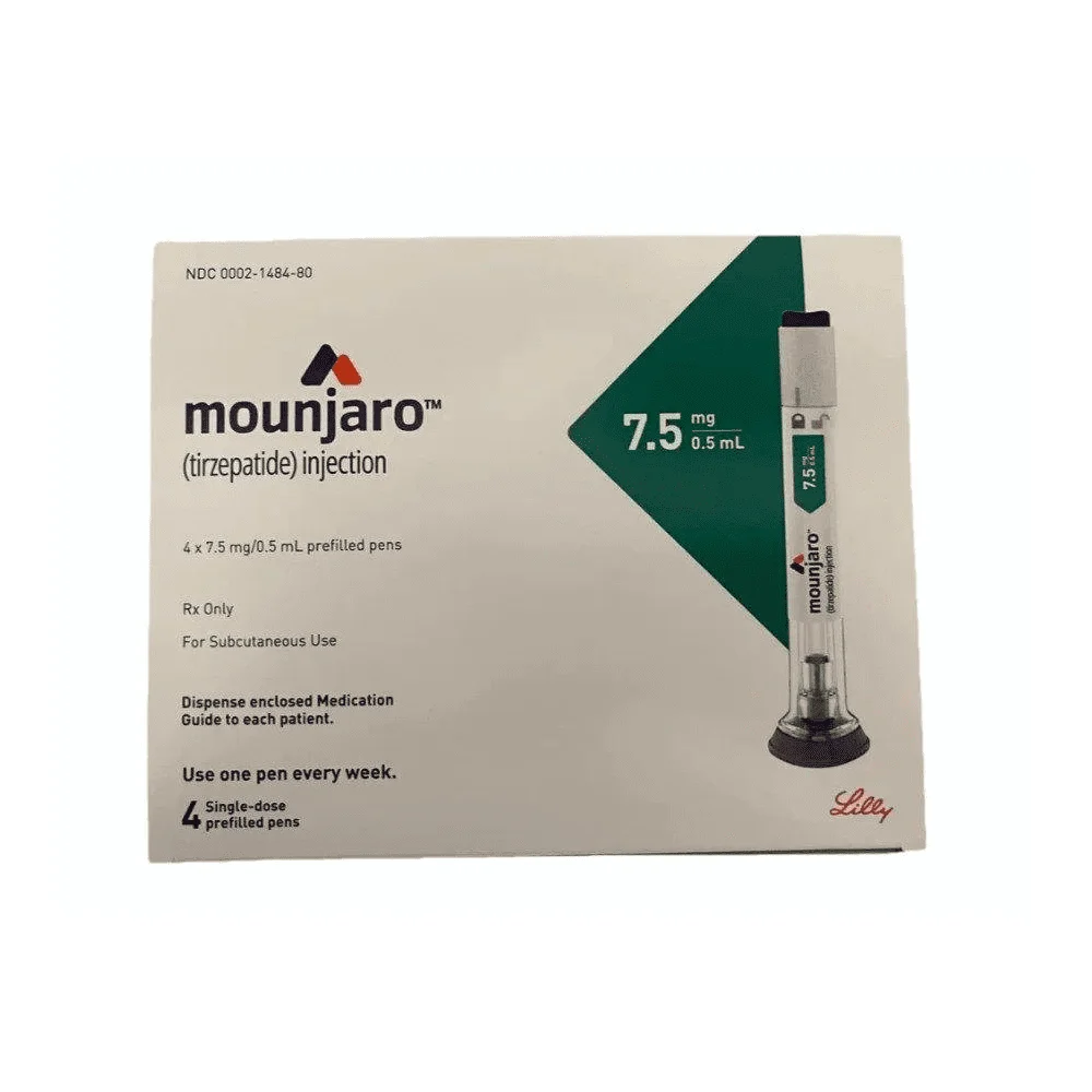 Buy Mounjaro 7.5 mg online — a once-weekly injection to help manage type 2 diabetes with effective blood sugar control and weight loss support. Worldwide shipping available.