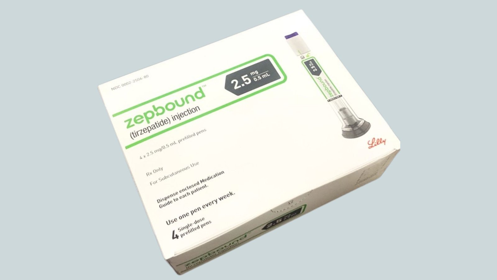 Zepbound 2.5 mg – Starter dose of tirzepatide for safe, effective weight loss. Supports appetite control and fat reduction. Worldwide shipping available.