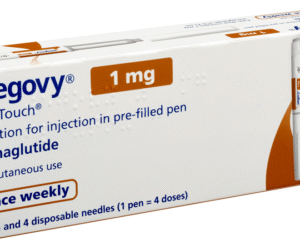 Wegovy 1 mg – Mid-phase semaglutide injection to enhance weight loss results. Easy weekly dosing with worldwide shipping.