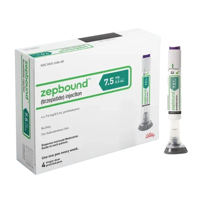Zepbound 7.5 mg – Advanced weekly tirzepatide dose for powerful appetite control and fat loss. Worldwide shipping available.